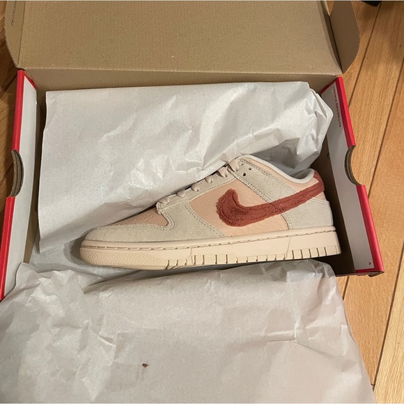 Nike Dunk Low Terry Swoosh W8 - Picture 6 of 8